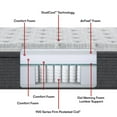 thumbnail image 3 of Beautyrest Silver Kayden Mattress (Available in Medium, Extra Firm, and Plush Pillow Top), 3 of 11