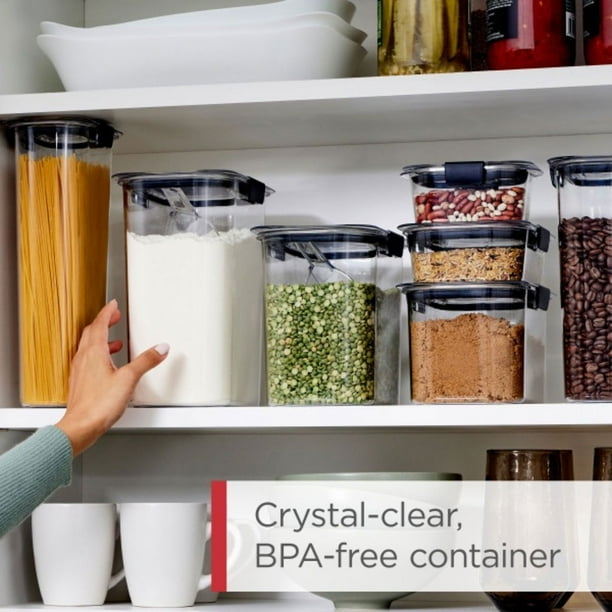M*i様 Rubbermaid プレミアムフードストレージシステム 7個セット Rubbermaid Brilliance 7-Piece Food Storage Containers Set