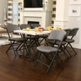 thumbnail image 15 of Lifetime Padded Commercial Folding Chair, 4 Pack, 15 of 17