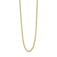 thumbnail image 2 of Oval Snake Necklace in 14K Yellow Gold, 2 of 7