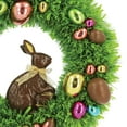 thumbnail image 3 of Member's Mark 24" Chocolate-Style Bunny Tinsel Wreath, 3 of 6
