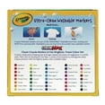 thumbnail image 4 of Crayola Washable Markers, Broad Point, Assorted Classic Colors, 40/Set, 4 of 5