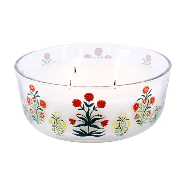 Member's Mark 4-Wick Floral Candle, 28 oz. - Samsclub.com