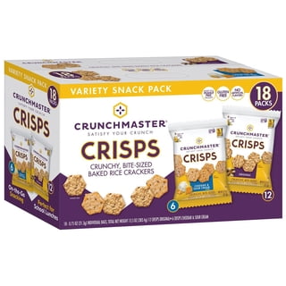 Crunchmaster Crackers Variety Snack Pack, 0.75 oz,, 18 pk.