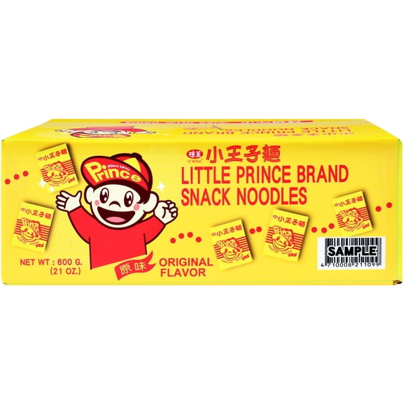 VeWong Prince Crispy Noodle Snacks, Original Flavor, 40 pk.