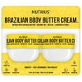 thumbnail image 1 of Nutrius Brazilian Body Butter Cream, 6 fl. oz., 2 pk., 1 of 4