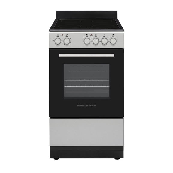 Hamilton Beach 20" Electric Vitroceramic Top Range with Shallow Tray