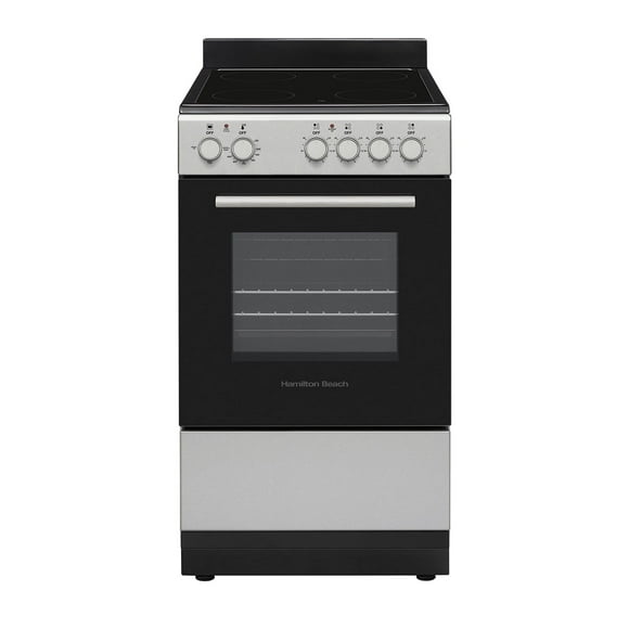 Hamilton Beach 20" Electric Vitroceramic Top Range with Shallow Tray