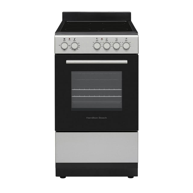 Hamilton Beach 20" Electric Vitroceramic Top Range with Shallow Tray