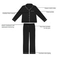 thumbnail image 10 of DreamMark Women's 2-Piece Notch Collar Pajama Set, 10 of 11