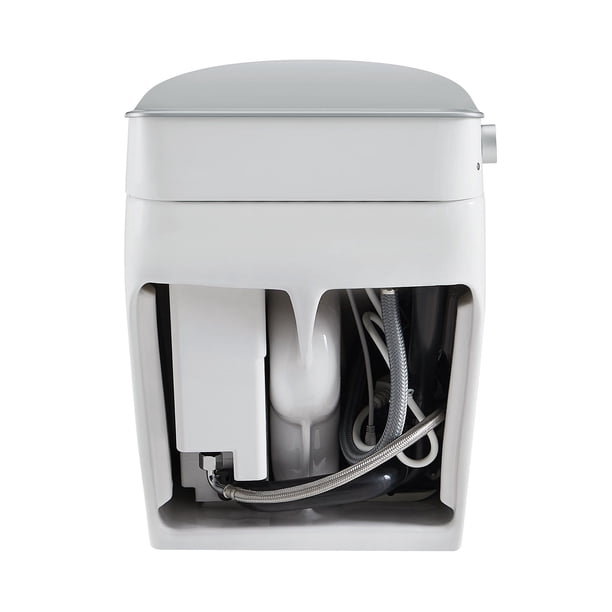 OVE Decors Clarke White Tall Elongated Smart Toilet with Bidet