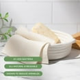 thumbnail image 3 of NIGHT 5-Pack Raw Silk Face Washcloths, All Skin Types, 3 of 6