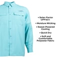thumbnail image 2 of Habit Men's Long Sleeve 50+ UPF Fishing Shirt, 2 of 9