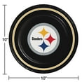 thumbnail image 2 of NFL Round Paper Plates, 10", 85 ct., Choose Your Team, 2 of 8