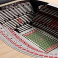 thumbnail image 3 of YouTheFan Ohio State Buckeyes 25-Layer Football Stadium View 3D Wall Art, 3 of 5