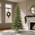thumbnail image 3 of Member's Mark 9' Slim Linden Fir Pre-Lit Christmas Tree, 3 of 10