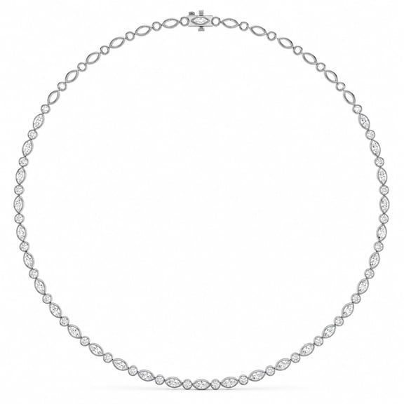 Lab Created Diamond 9.96 CT. T.W. Necklace in 14K Gold