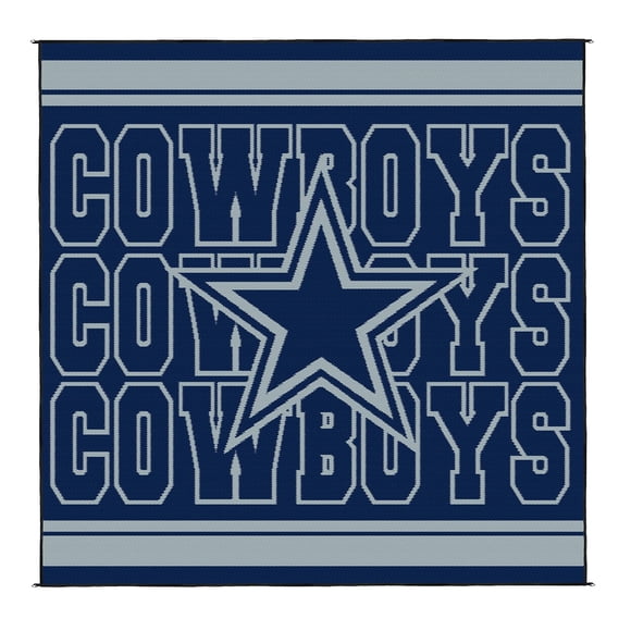 Logo Brands Dallas Cowboys 106"x106" Rally Mat