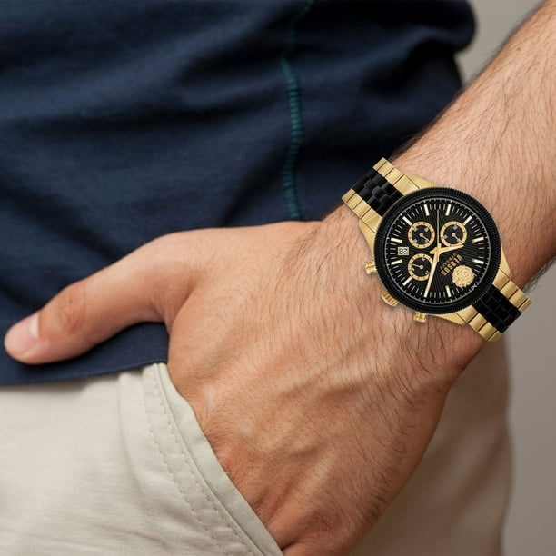 Versus by Versace Colonne Chronograph Stainless Steel Bracelet