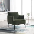thumbnail image 1 of Gatsby Modern Stain-Resistant Velvet Accent Chair, Assorted Colors, 1 of 14