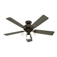 thumbnail image 6 of Hunter 52 inch Swanson Matte Black Ceiling Fan with LED Light Kit and Pull Chain, 6 of 10