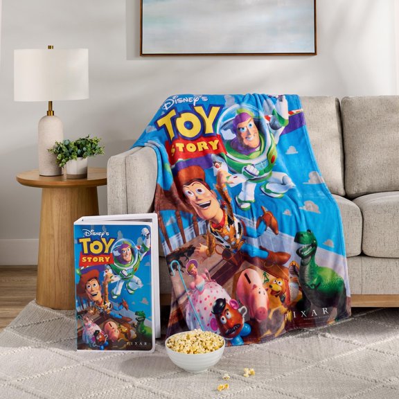 Disney Classic VHS Boxed Silk Touch Throw, 50" x 70"