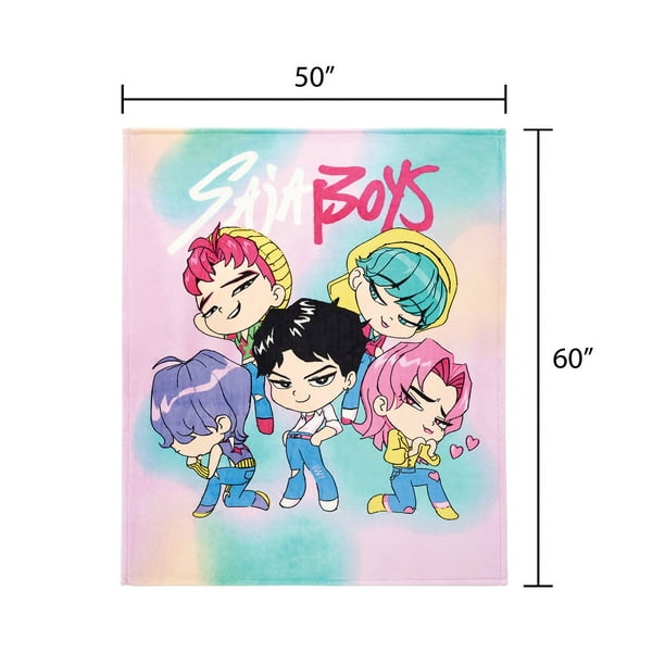 KPOP Demon Hunters Silk Touch Throws, 50