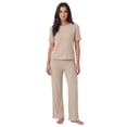 thumbnail image 1 of C&C California Women's Two-Piece Soft Pajama Set, 1 of 7