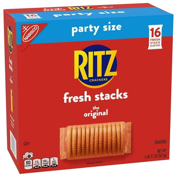 RITZ Fresh Stacks Original Crackers, 1.48 oz., 16 pk. - Samsclub.com