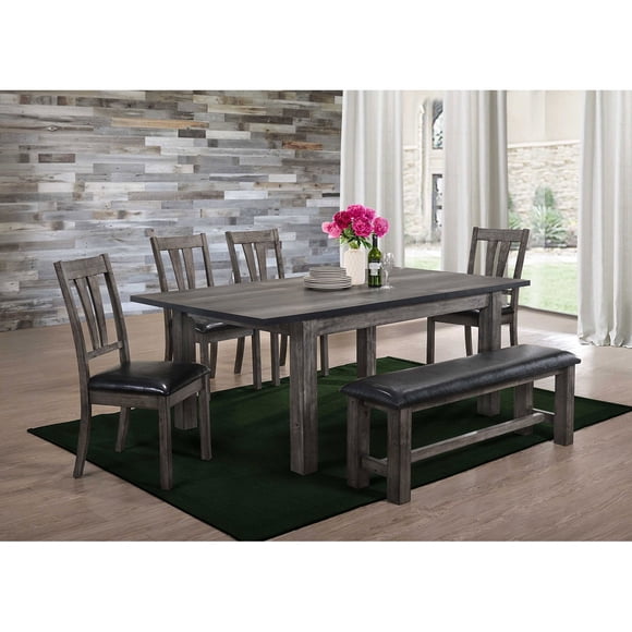 Society Den Grayson Dining with Padded Seats, Assorted Sets