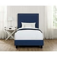 thumbnail image 1 of Emery Upholstered Platform Bed, Assorted Sizes and Colors, 1 of 6
