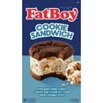 thumbnail image 1 of FatBoy Caramel Cookies 'N Cream Cookie Sandwiches, Frozen, 9 ct., 1 of 5