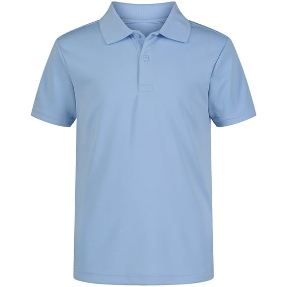 Nautica Boys Short Sleeve Performance Uniform Polo