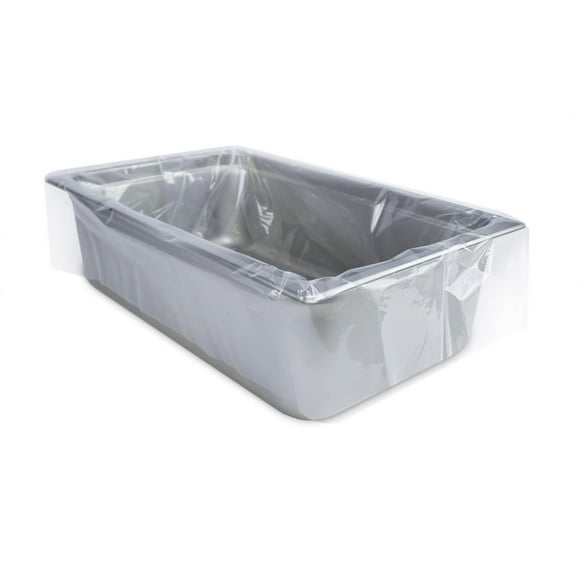 PanSaver Ovenable Pan Liners for 4” to 6” Deep Medium & Deep Half Size Pan  (100 pk.)