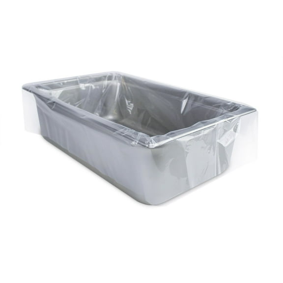 PanSaver Ovenable Pan Liners for 4” to 6” Deep Medium & Deep Half Size Pan (100 pk.)