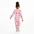 thumbnail image 2 of Carter's Baby & Toddler Girls Fleece Footie Pajama, 2 of 4