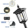 thumbnail image 3 of Westinghouse LED Solar Post Lights 100 Lumens, 2-Pack, 3 of 10