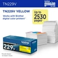 thumbnail image 2 of Brother TN229VY High-Yield Toner, Yellow, 2 of 6