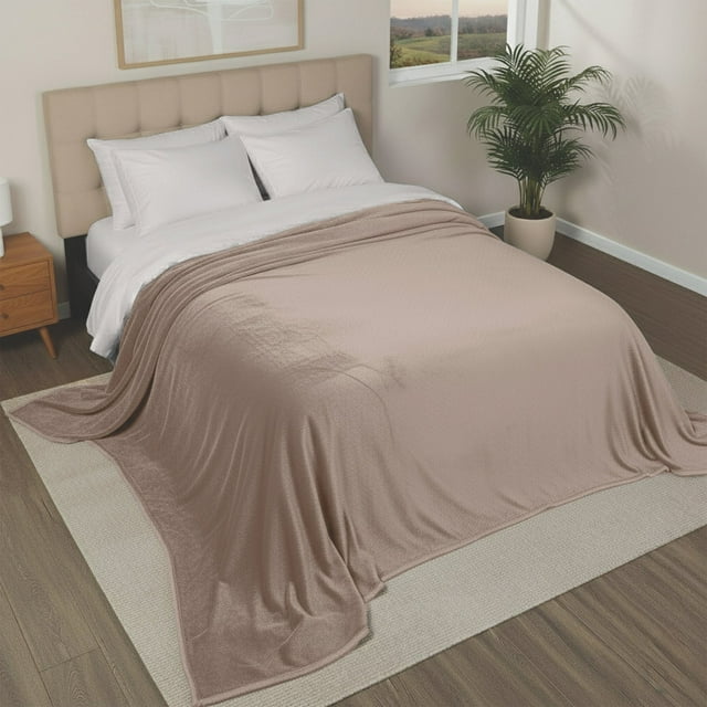 Oversized Cozy Night Cloud Throw Blanket, 110" x 132"