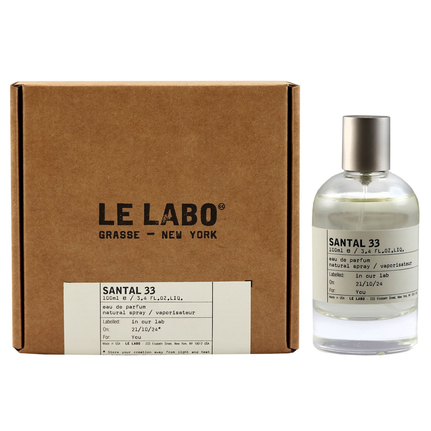 た*ま様 LE LABO SANTAL 33 オードパルファム 100ml　サン Le Labo Santal 33 Eau De Parfum, 3.4 fl. oz. - Samsclub.com
