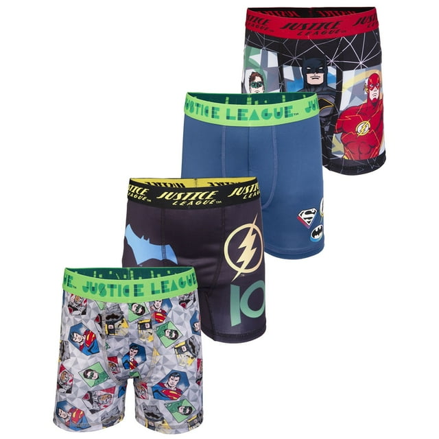 Character Boys 4-Pack Athletic Boxer Brief