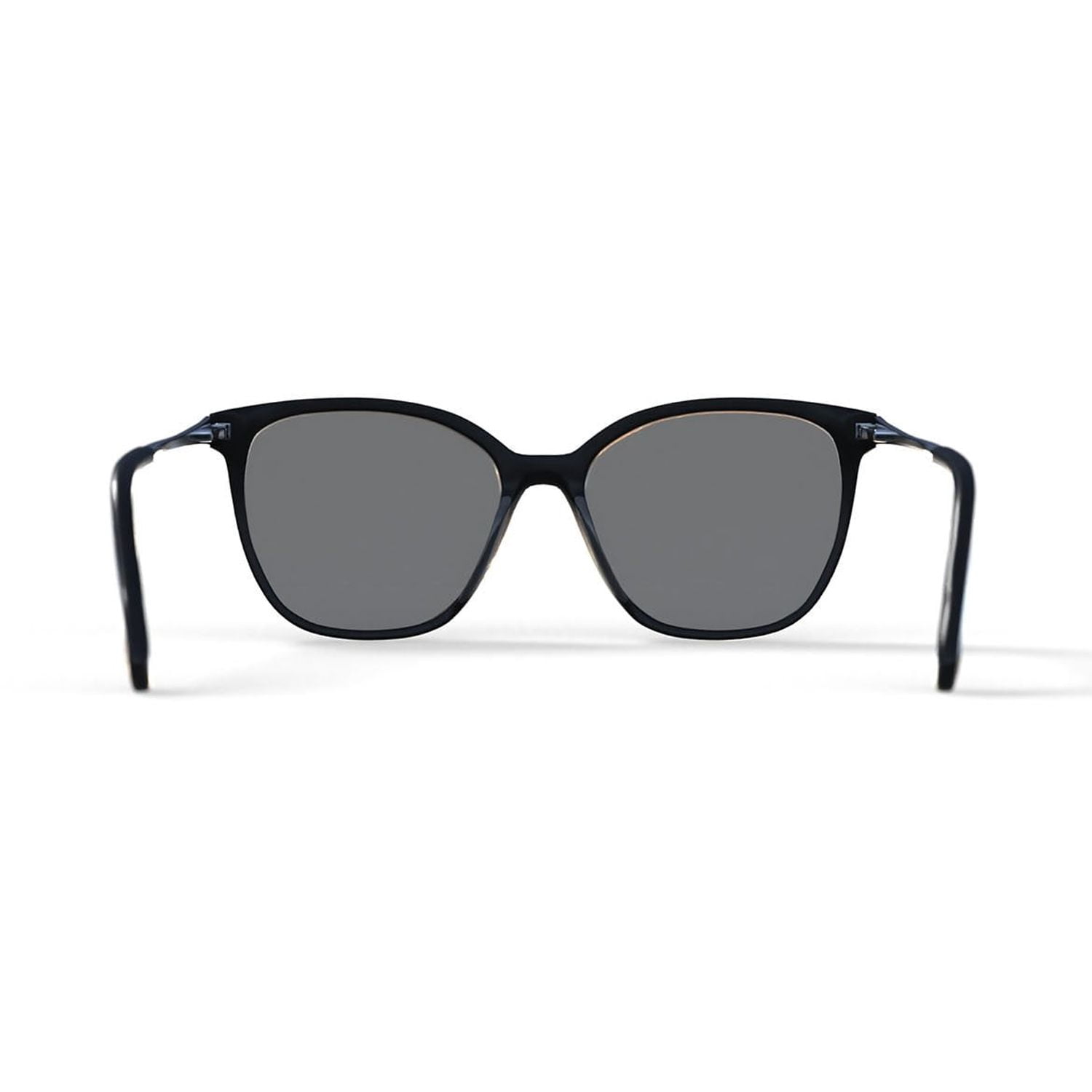 Rachel Zoe Nina Style Black Plastic Cat Eye Shape Frame Sunglasses. RZ by Rachel Zoe Bliss BLK Oversized Square Sunglasses main image 3
