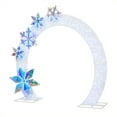thumbnail image 3 of Member's Mark 8' Pre-Lit Arch with Prismatic Snowflakes, 3 of 7