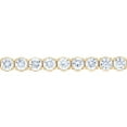 thumbnail image 3 of Lab Created Tennis Bracelet in 14K Gold, 3 of 6