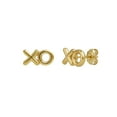 thumbnail image 5 of X O Necklace and Earring Set in 14K Gold, 5 of 12