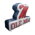 thumbnail image 5 of Logo Brands Ole Miss Rebels Pre-Lit 7’x10’ Team Inflatable, 5 of 6