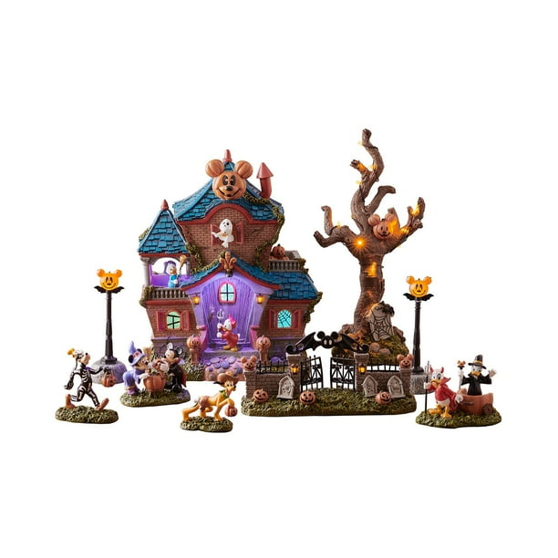 Disney 9pc Resin LED Musical Halloween Village Set - Samsclub.com