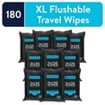 thumbnail image 2 of DUDE WIPES  XL Flushable Wipes, Fragrance Free, 10 ct., 180 wipes, 2 of 7