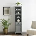 thumbnail image 4 of Crosley Furniture Tara Linen Bathroom Cabinet, Assorted Colors, 4 of 16