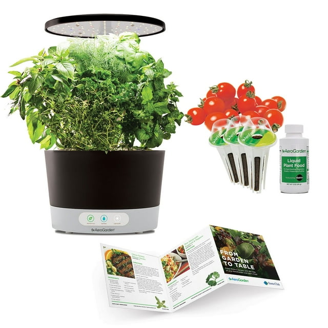 AeroGarden Harvest 360 Hydroponic Garden Bundle with Extra Seed Pod Kit